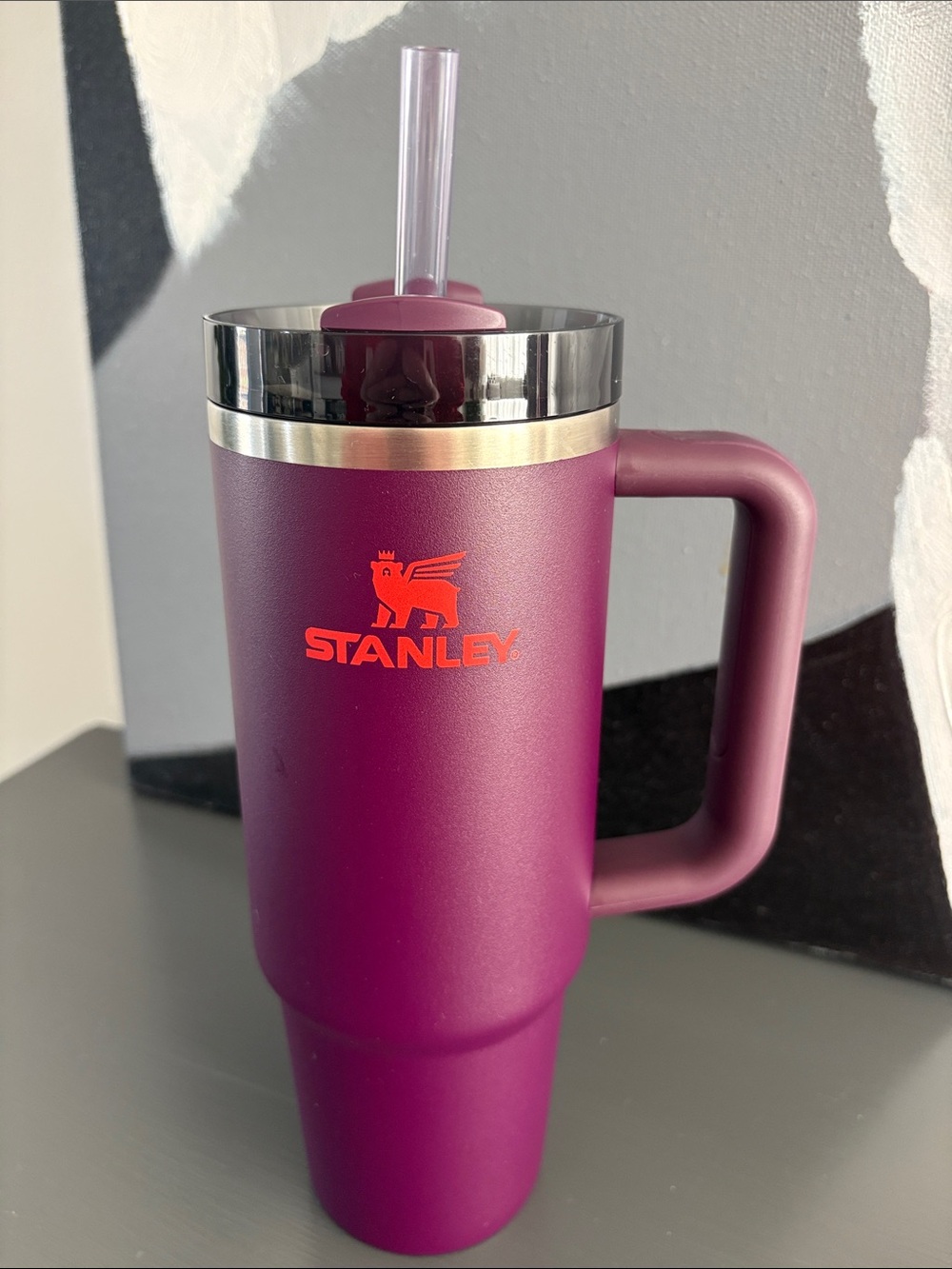 Like new Stanley Travel Mug 30 oz- Plum